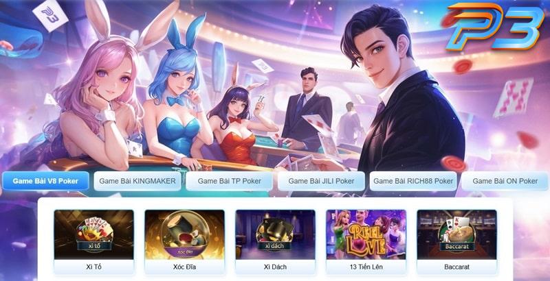 Giới thiệu thông tin sơ lược về game bài P3